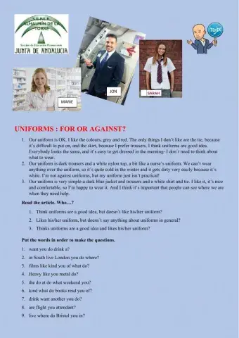 Order in question words