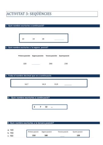 Sêries -seqüències CS ok