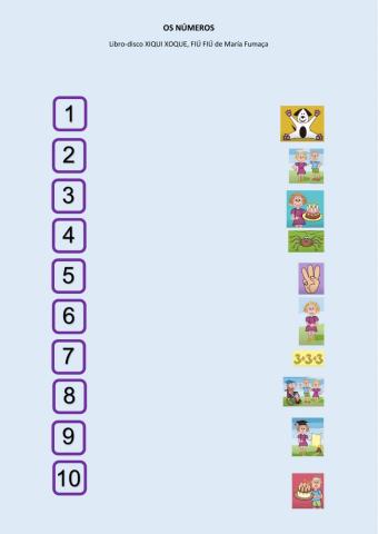 Canción: Os números