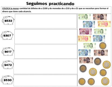 Billetes y monedas