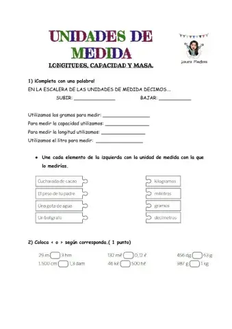 Repaso medida 5º