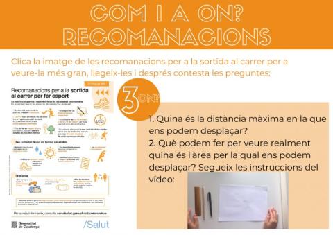 Comprenem el desconfinament FASE 0. On i com? 3 i 4