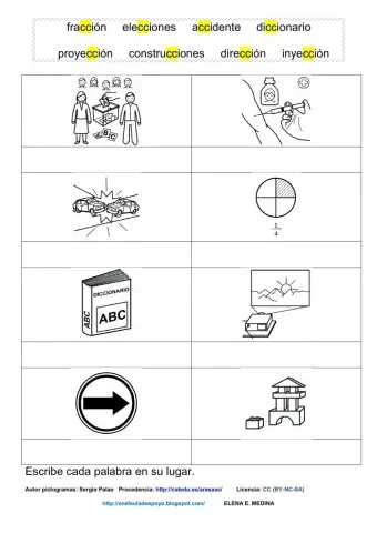 Escribe palabras con cc