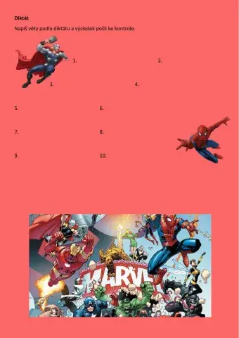 Diktát Superhrdinové