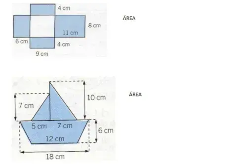 Área figuras planas