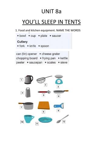 Kitchen equipment