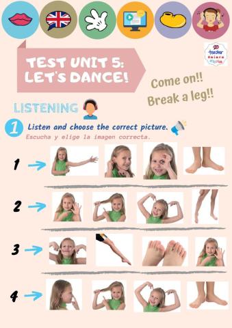 Test Unit 5 (1st grade)