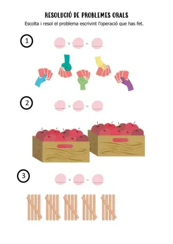 Problemes orals de multiplicació