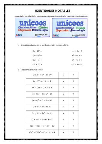 AMP-Identidades notables