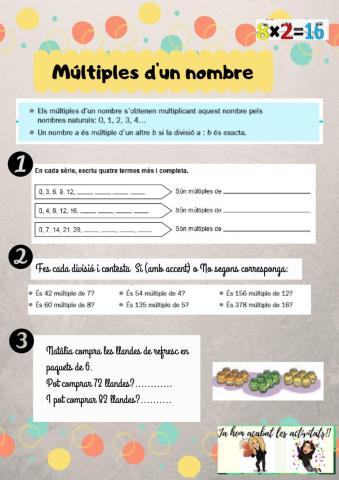 Múltiples i divisors