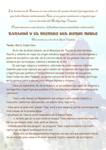 El hechizo del Roque Nublo