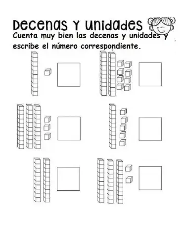 Unidades y decenas