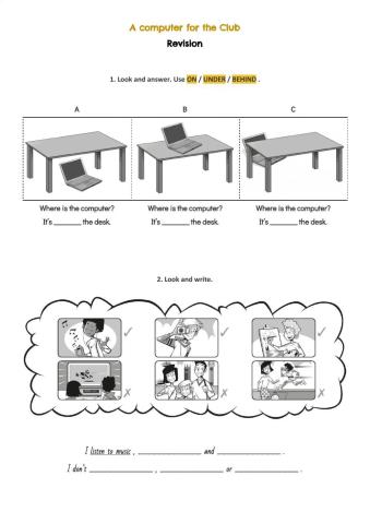 A computer for the club - Revision