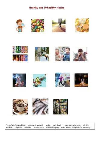 Healthy - Unhealthy Habits!