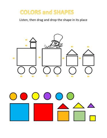 Colors and shapes TRAIN