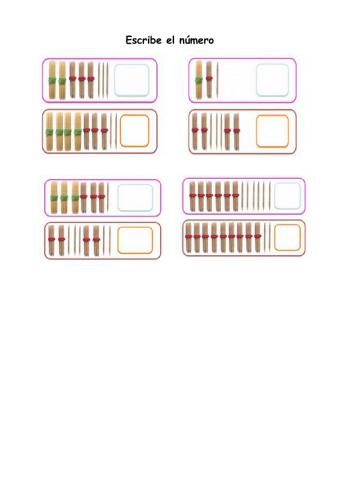 Numeración centenas