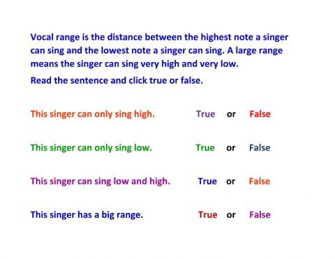 Vocal Range