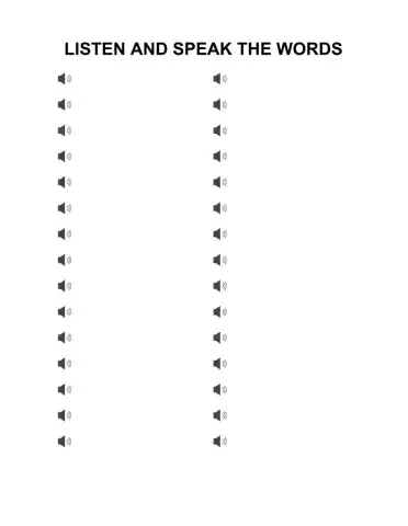Mixed short vowels test