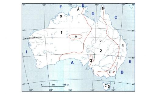 Australia - krainy geograficzne