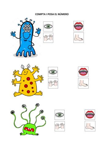 Compta les parts dels extraterrestres