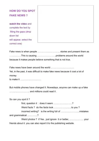 Fake news how to spot them