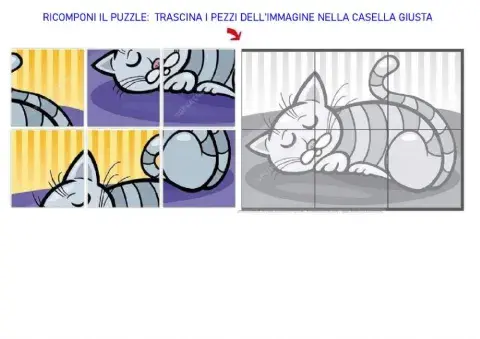 Puzzle del gatto