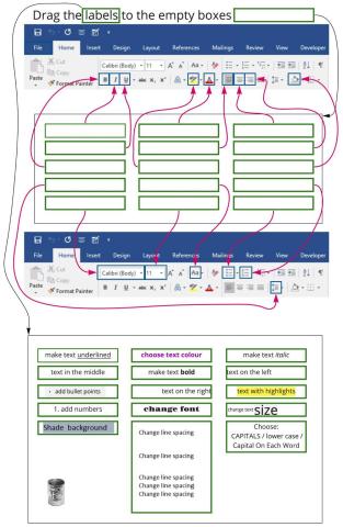 Microsoft Word: Home Tab BEST on PHONES