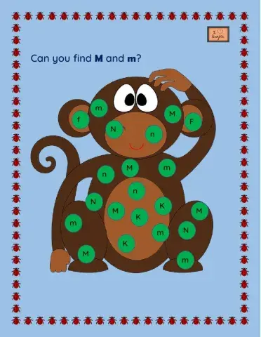 Letter M recognition