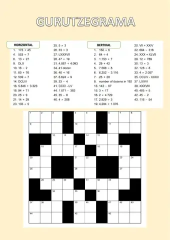 Zenbaki gurutzegrama