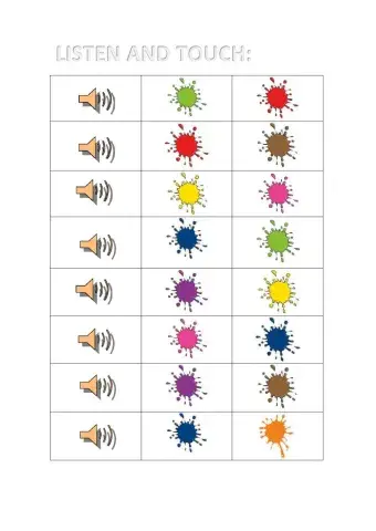 Colores en inglés (del yellow al brown)
