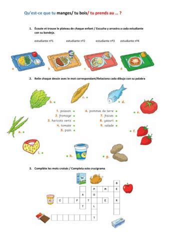 Qu'est-ce que tu manges?