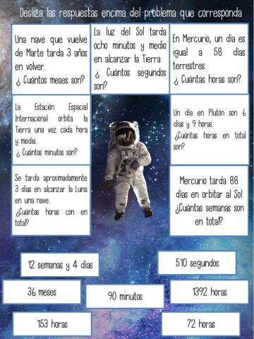 El timepo y el espacio