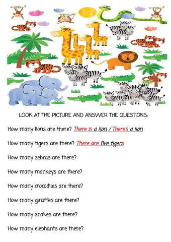 How many animals are there?