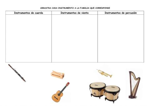 Familia de instrumentos