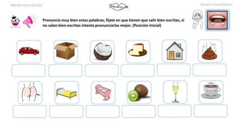 Articulación K inicial