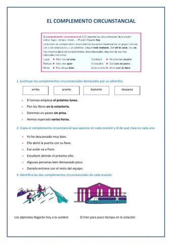 COMPLEMENTO CIRCUNSTANCIAL
