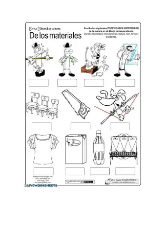 propiedades especificas de los materiales