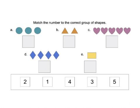 Match Number to Quantity