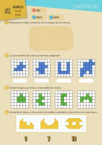 MAT U11 - Concepto de área