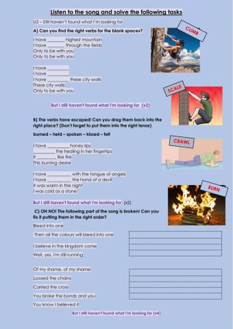 U2 - Still haven't found what I'm looking for