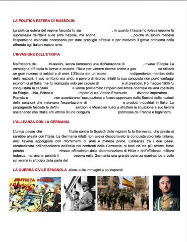 Verso la 2° guerra mondiale -parte I