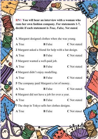 Starlight 10- Module 5: Modern Living