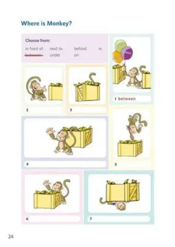 Where is the monkey?