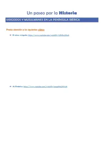 Visigodos y musulmanes en la Península Ibérica