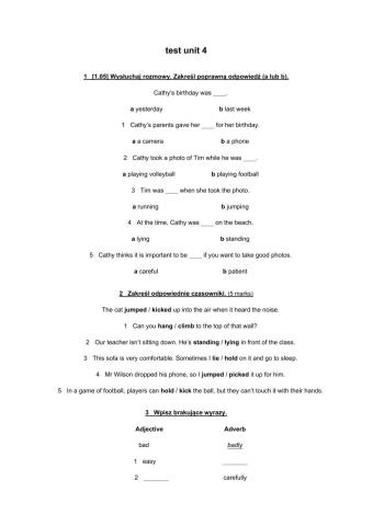 English Plus options unit 4