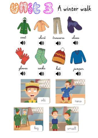 Unit 2 A winter walk