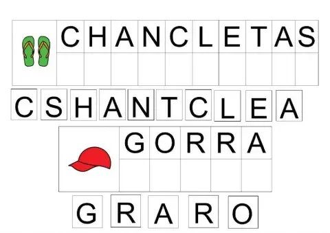 Vocabulario de la primavera