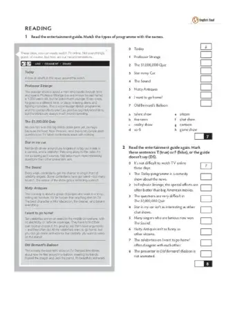 KET Reading & Listening