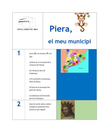 Piera, el meu municipi