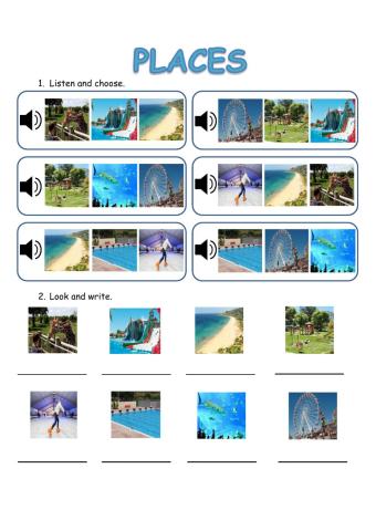 Places and road safety